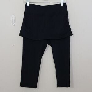 Coolibar Women's Shorebreak Skirted Swim Capris Size S